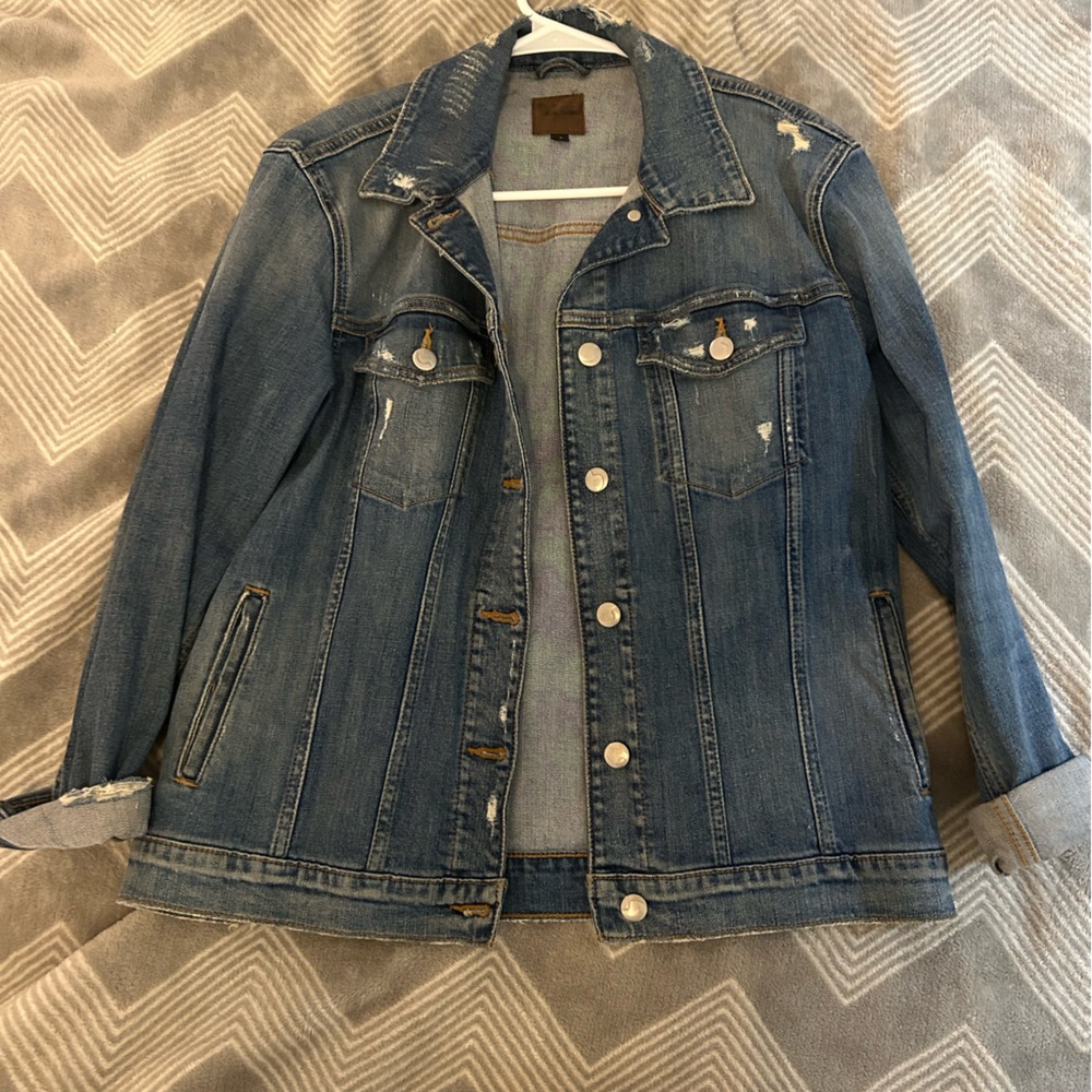 Joes Jeans Distressed Denim Jacket